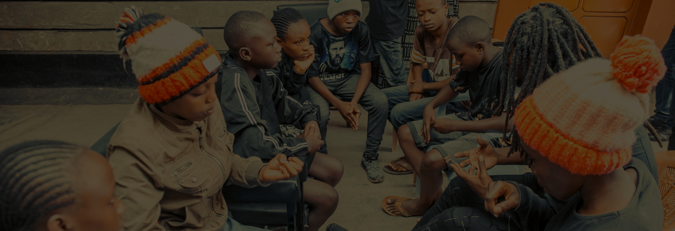 Children in African community